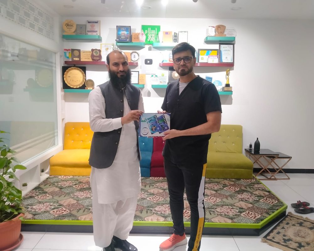 Zahid Cheepa with Usman Tufail